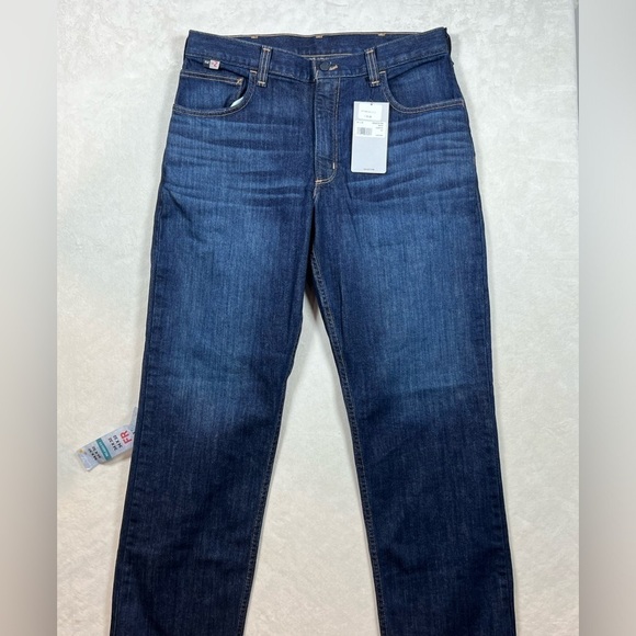 NWT Carhartt 34W 32L Flame Resistant CAT2 Relaxed Fit Rugged Flex 5-Pocket Jeans - Picture 2 of 15